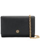 Tory Burch Chain Strap Mini Shoulder Bag - Black