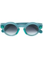 Christopher Kane Eyewear Round-frame Sunglasses - Green