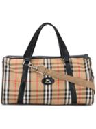 Burberry Vintage Haymarket Check Tote, Women's, Nude/neutrals
