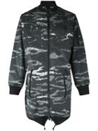 Maharishi - Camouflage Fishtail Parka - Men - Nylon/polyamide - Xl, Black, Nylon/polyamide