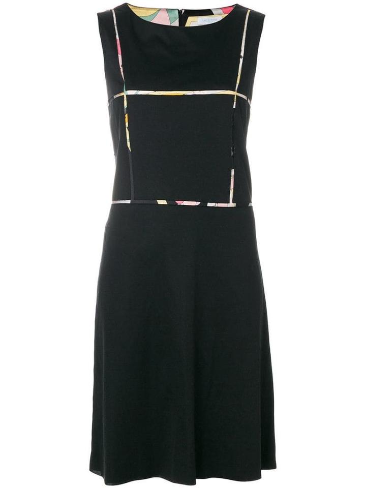 Emilio Pucci Pre-owned Sleeveless Shift Dress - Black