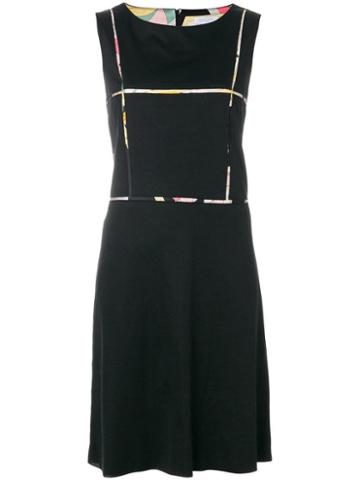 Emilio Pucci Pre-owned Sleeveless Shift Dress - Black