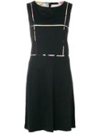 Emilio Pucci Pre-owned Sleeveless Shift Dress - Black