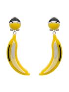 Prada Pop Banana Earrings - Yellow