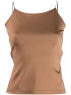 Maryam Nassir Zadeh Open Back Top - Neutrals