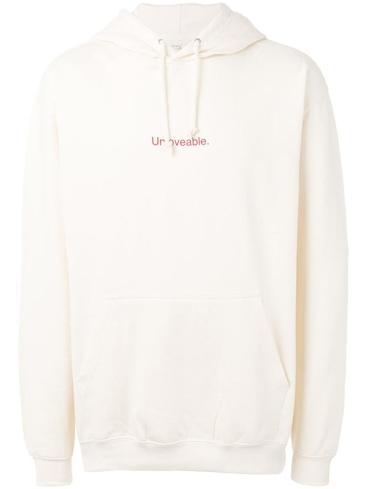 F.a.m.t. - Unloveable Sweatshirt - Unisex - Cotton/polyester - M, Nude/neutrals, Cotton/polyester