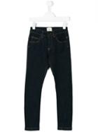 Fendi Kids - Slim-fit Jeans - Kids - Cotton/spandex/elastane - 12 Yrs, Blue