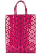 Bao Bao Issey Miyake Brick Bi-colour Shoulder Bag - Pink & Purple