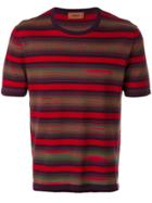 Missoni Striped T-shirt - Red