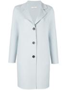 Peserico Single Breasted Coat - Blue