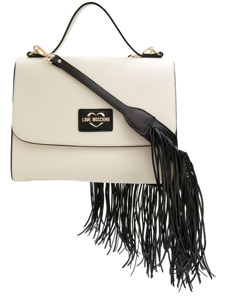 Love Moschino Logo Tote - White