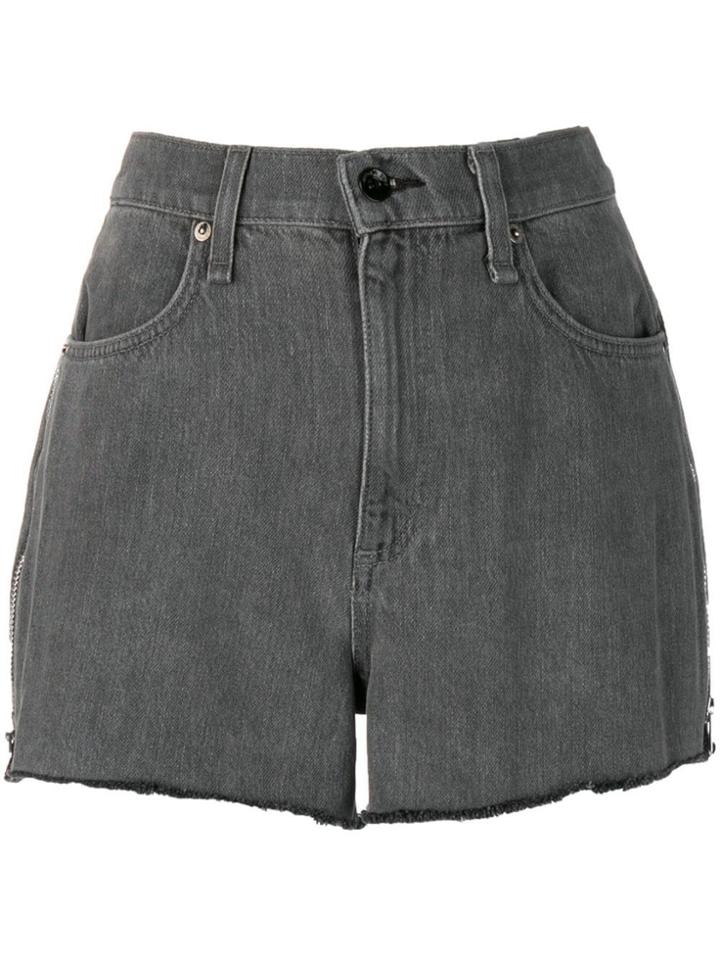 Rag & Bone Sofia Denim Shorts - Grey