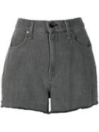 Rag & Bone Sofia Denim Shorts - Grey