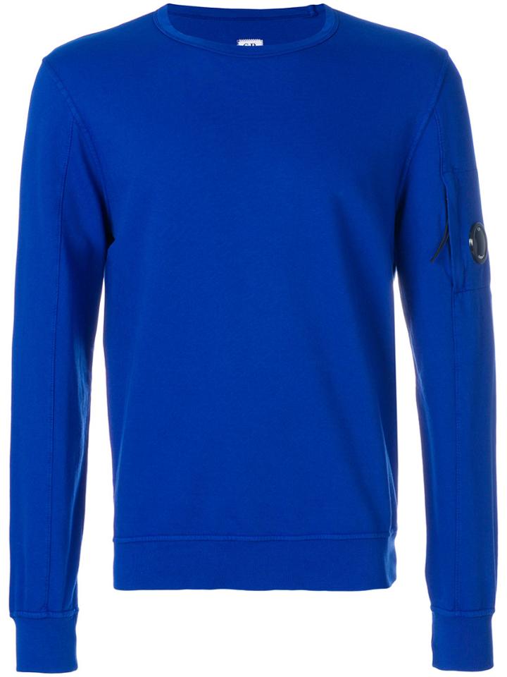 Cp Company Crew Neck Sweater - Blue
