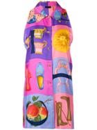 Gucci Vintage Motifs Sleeveless Shirt - Multicolour