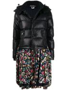 Junya Watanabe Pleated Skirt Puffer Jacket - Black