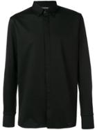 Neil Barrett Button Collar Shirt - Black