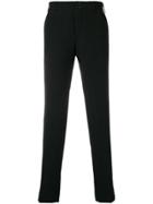 Incotex Straight Fit Trousers - Black