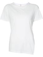 Forme D'expression - Asymmetric T-shirt - Women - Cotton - S, Women's, White, Cotton