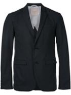 Factotum Classic Blazer, Men's, Size: 44, Black, Wool/polyester