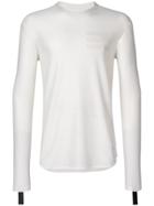 Satisfy Mesh Long T-shirt - White