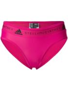 Adidas By Stella Mccartney Logo Waistband Bikini Bottoms - Pink &