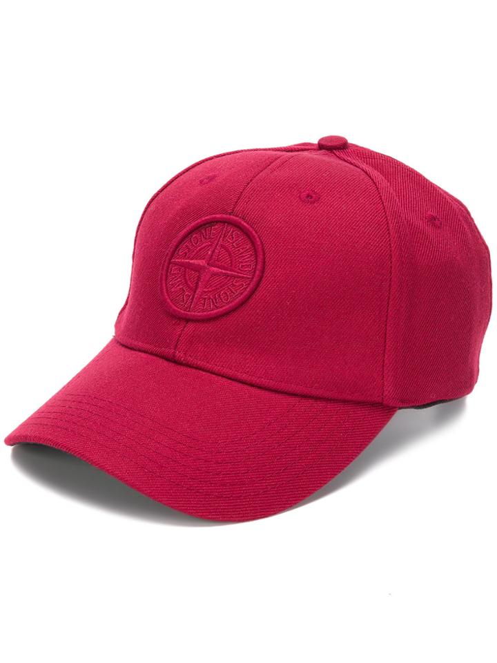 Stone Island Embroidered Logo Baseball Cap