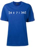 Haus By Ggdb - Printed T-shirt - Women - Cotton - S, Blue, Cotton