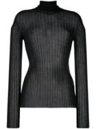 Versace Roll Neck Sweater - Black