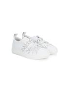 Dsquared2 Kids Studded Strap Sneakers - White