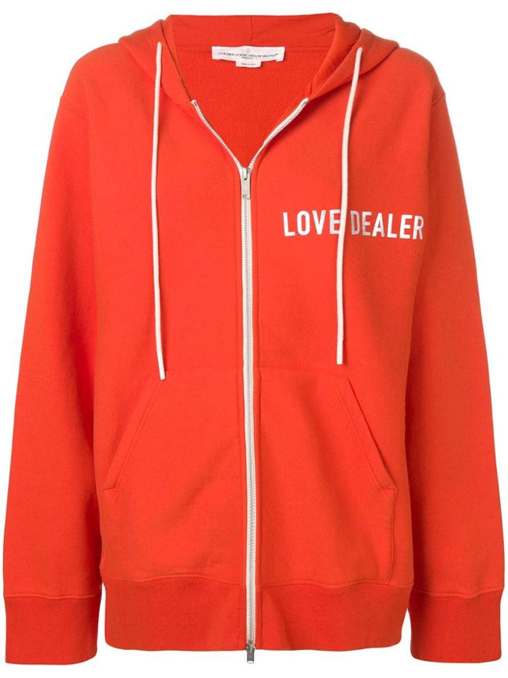 Golden Goose Deluxe Brand Janet Zipped Hoodie - Orange