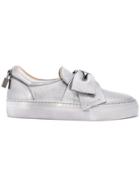 Buscemi Bow Slip-on Sneakers - Grey