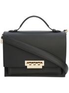 Zac Zac Posen Earthette Large Shoulder Bag - Black