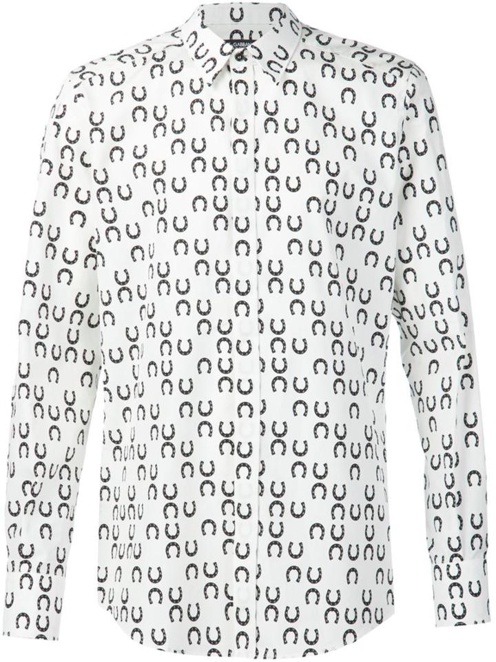 Dolce & Gabbana Horseshoe Print Shirt