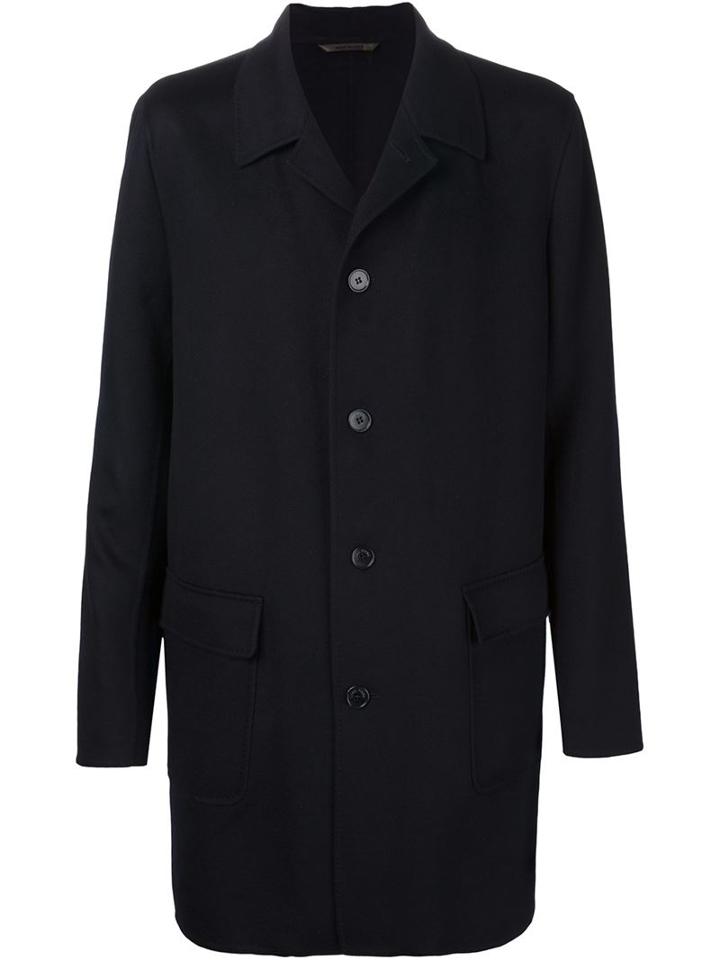 Loro Piana Notched Lapel Rain Coat