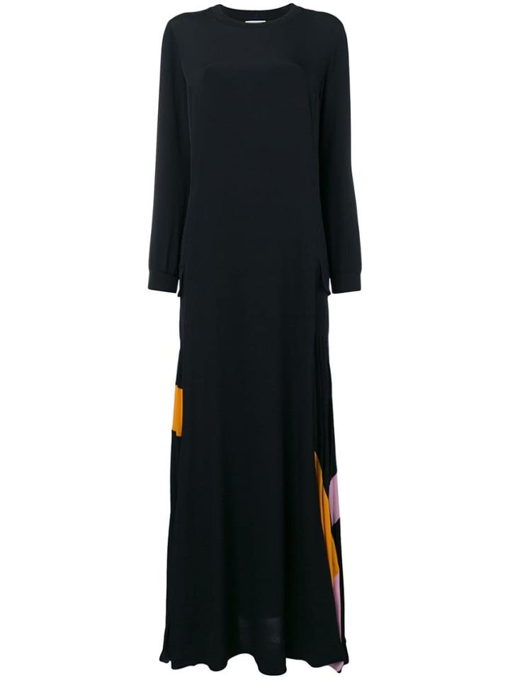 Iceberg Long Jersey Dress - Black