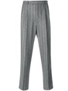 Lc23 Regular Pin Stripe Trousers - Grey