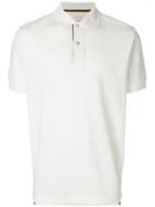 Paul Smith Stripe Detail Polo Shirt - White