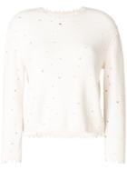 Uma Wang Knit Holey Top - Nude & Neutrals