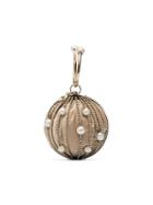 Rosantica Silver Sasha Pearl And Crystal Embellished Clutch Bag -