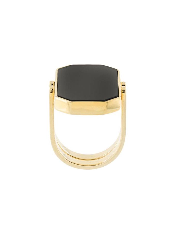 Julia Davidian Convertible Octagonal Ring - Gold