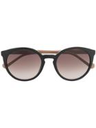 Liu Jo Round-frame Sunglasses - Black