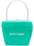 Palm Angels Top Handle Tote Bag - Green