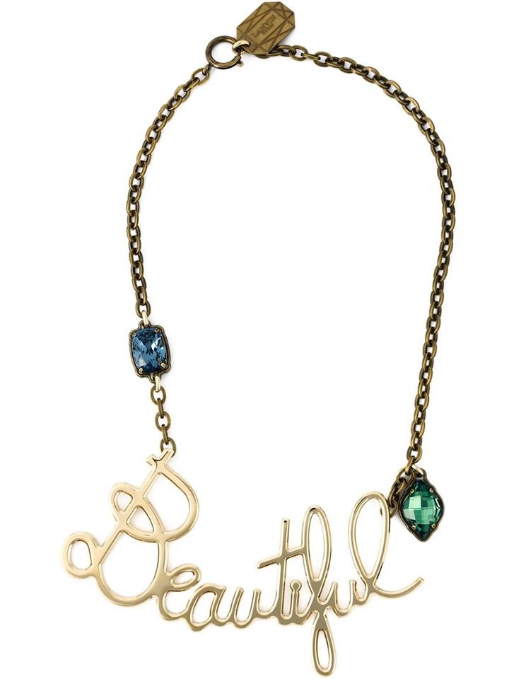 Lanvin Beautiful Pendant Necklace