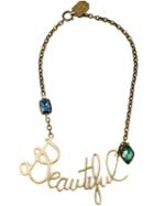 Lanvin Beautiful Pendant Necklace