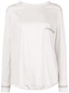 Lorena Antoniazzi Chest Pocket Blouse - Nude & Neutrals