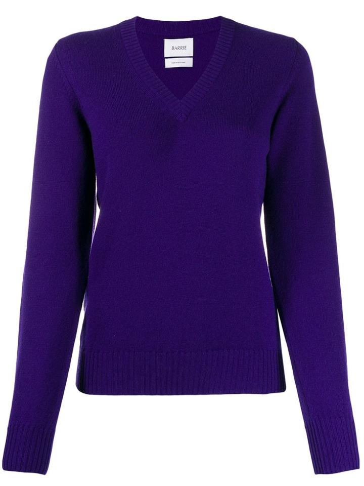 Barrie Tone On Tone Jumper - Purple