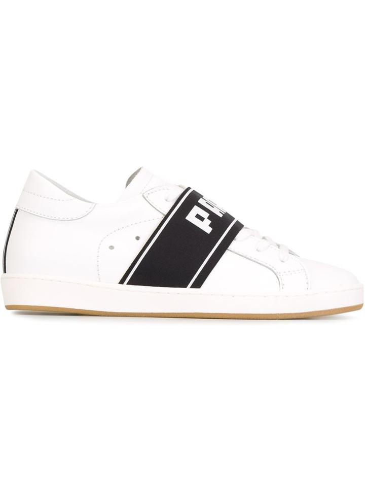 Philippe Model Logo Strap Lace Up 'classic' Sneakers