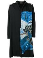 Yohji Yamamoto Print Shirt - Blue