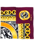Céline Vintage Logo Printed Scarf, Women's